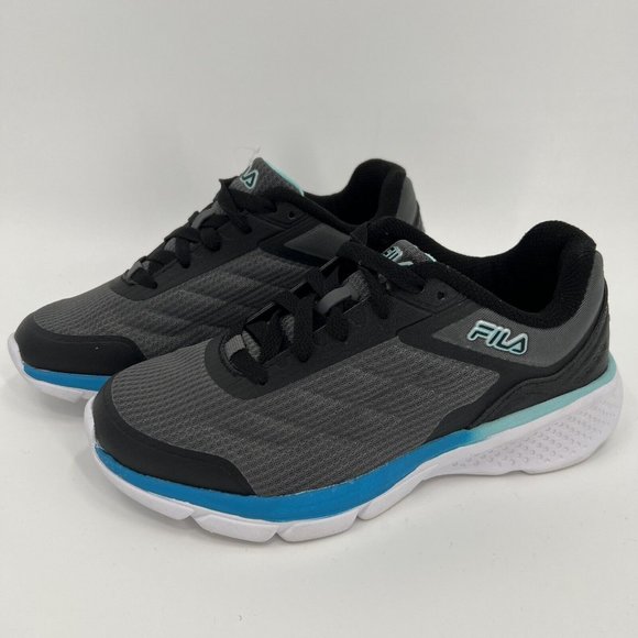 FILA Women's Memory Core Calibration Running Shoes sz 6.5 Gray/Blue NWT 5RM02087 - Picture 3 of 8